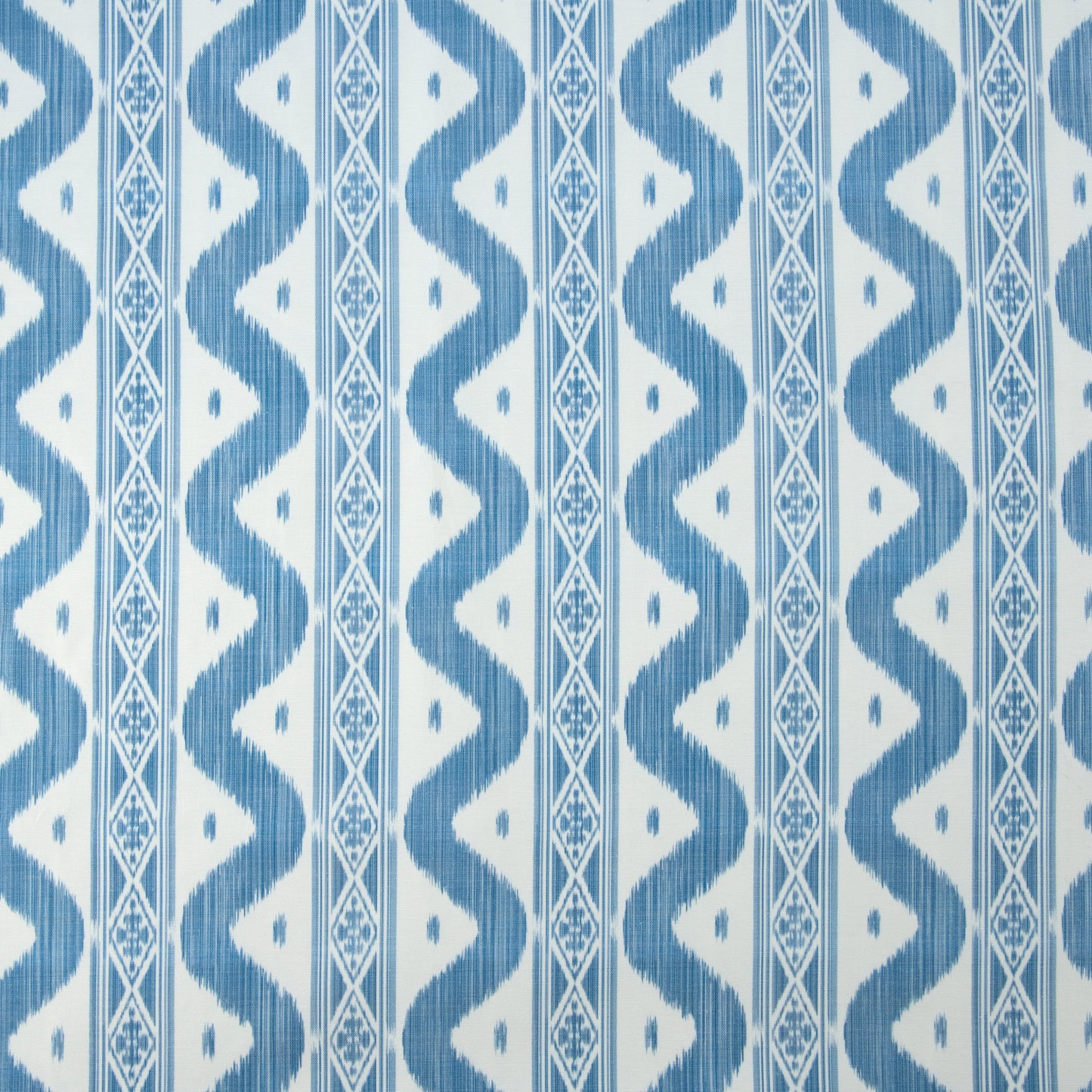 Blue Ikat Tablecloth