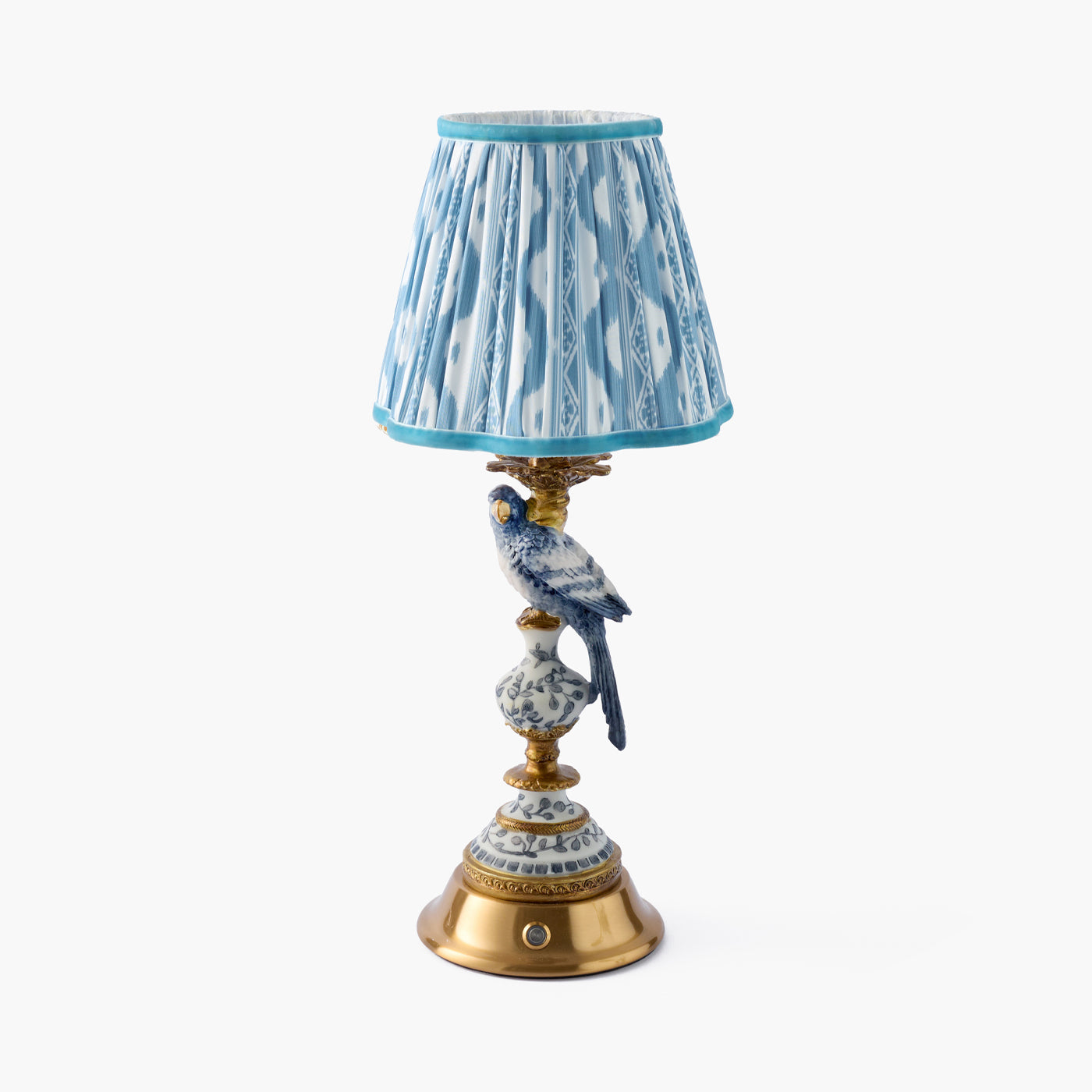 Blue Parrot Rechargeable Lamp