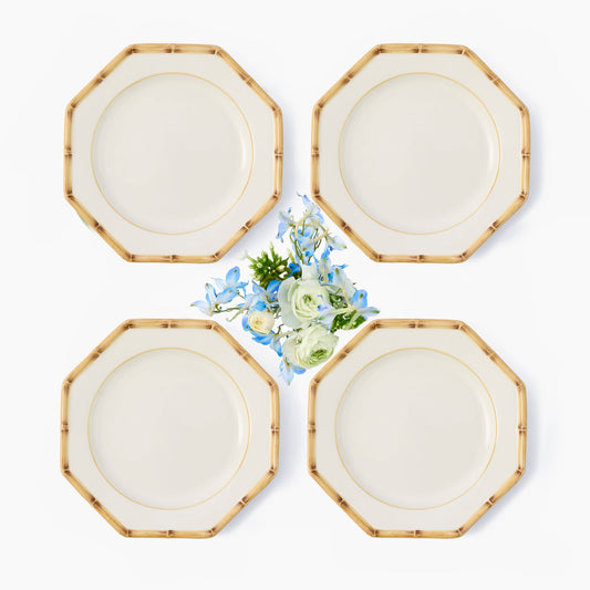 Isabel Bamboo Starter Plates (Set of 4)
