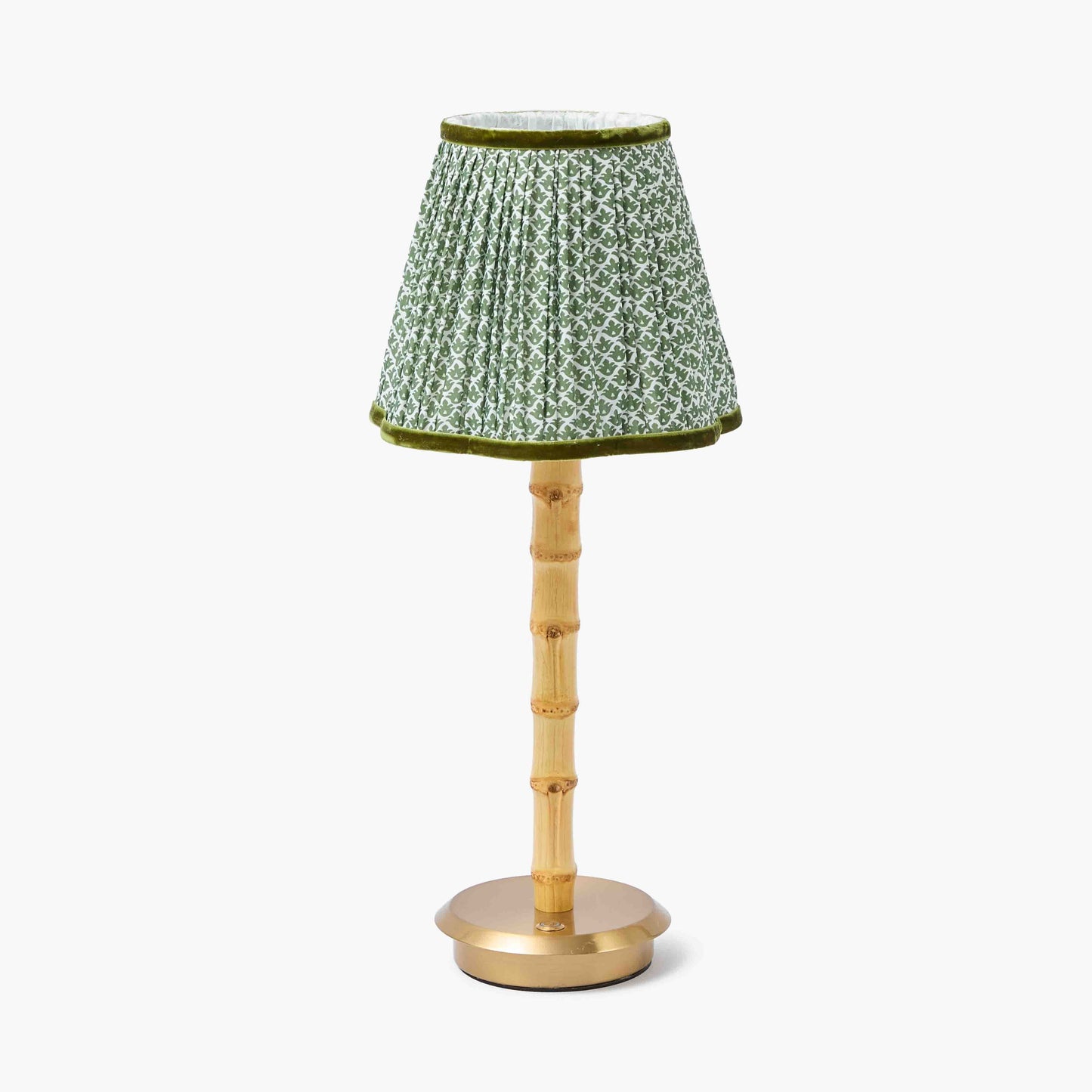 Olive Lotus Lampshade (18cm)