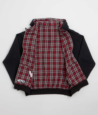 Yardsale Reversible Flannel Hoodie - Red / Black