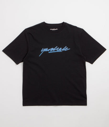 Yardsale Script Sludge T-Shirt - Black