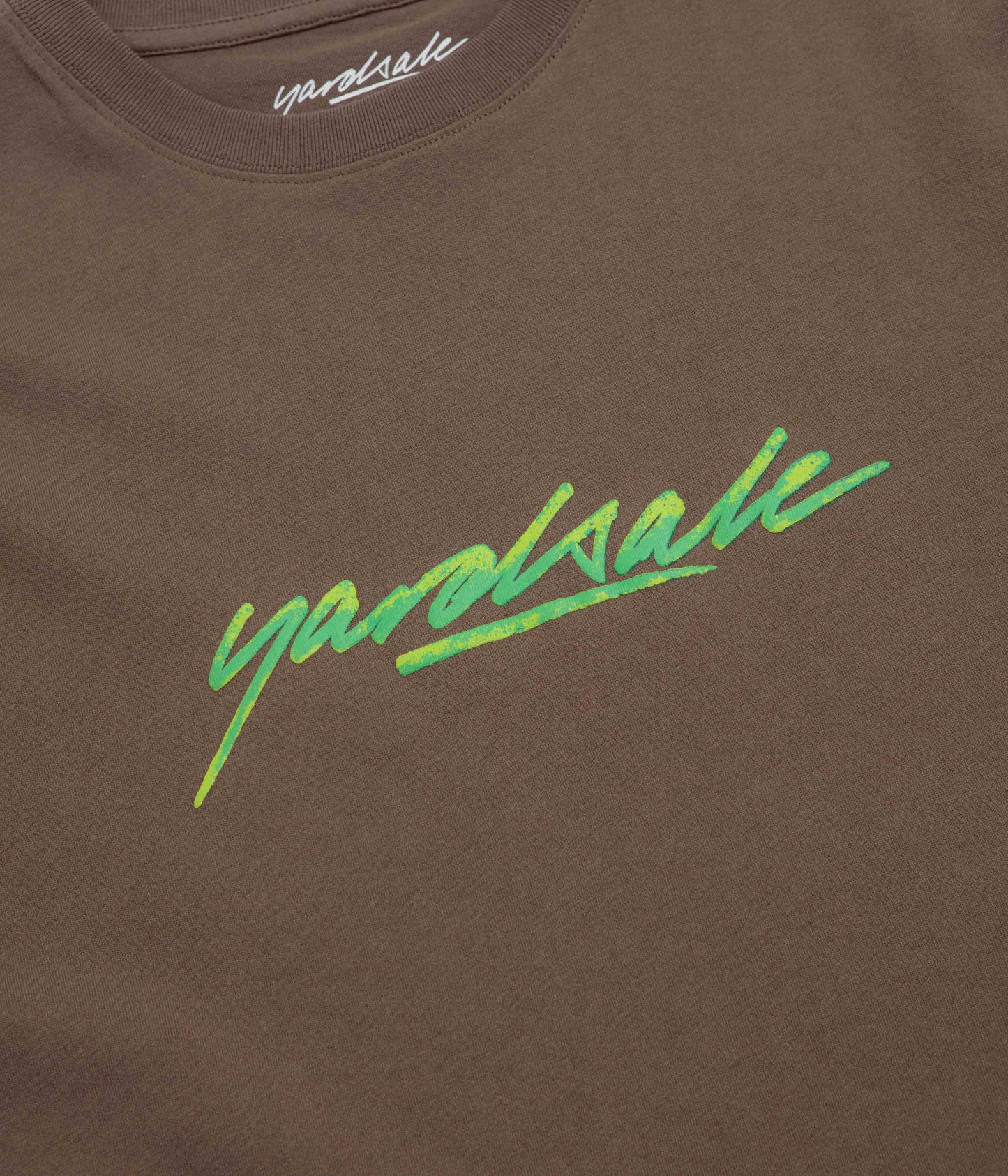 Yardsale Script Sludge T-Shirt - Tan
