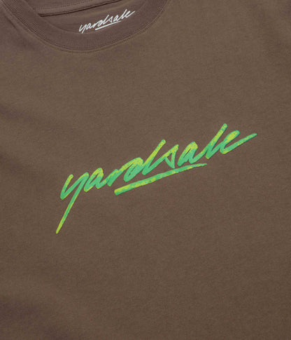 Yardsale Script Sludge T-Shirt - Tan